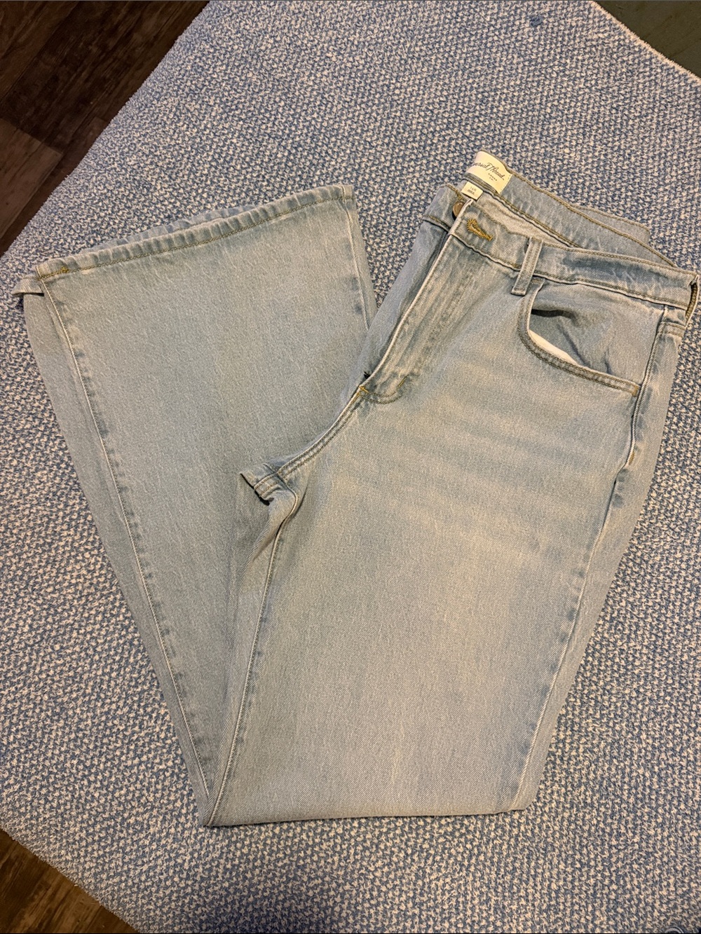 Light Wash Women's Jeans - Classic High-Rise Flare Leg
